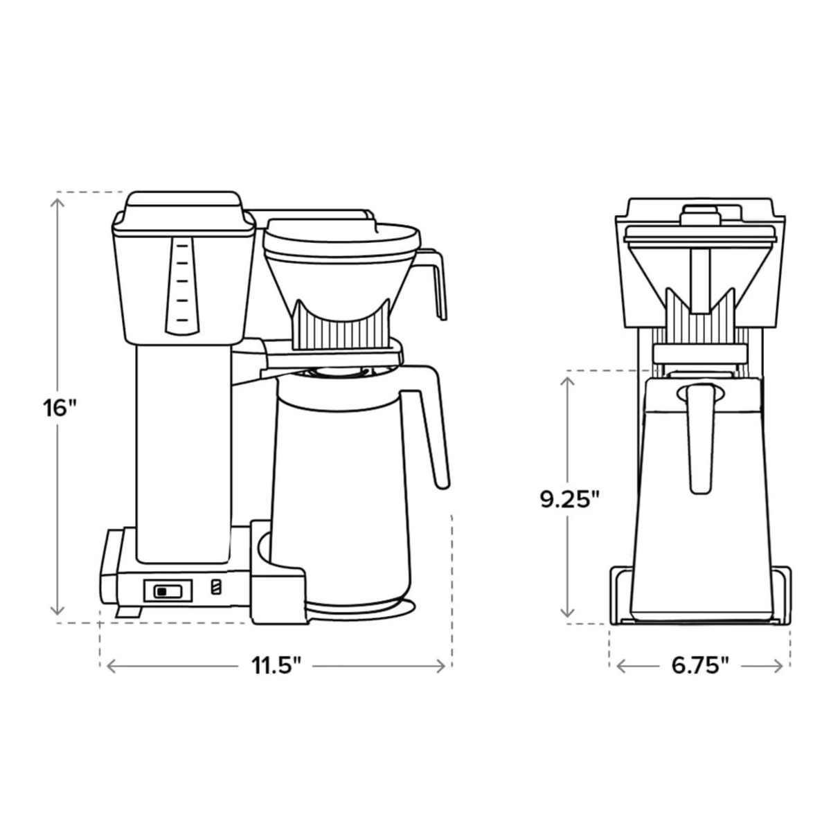Moccamaster KBGT- Automatic Home Brewer