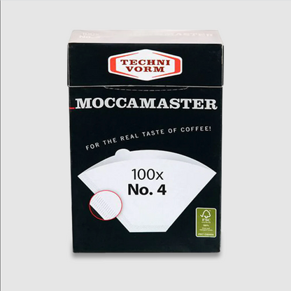 Moccamaster #4 White Paper Coffee Filters